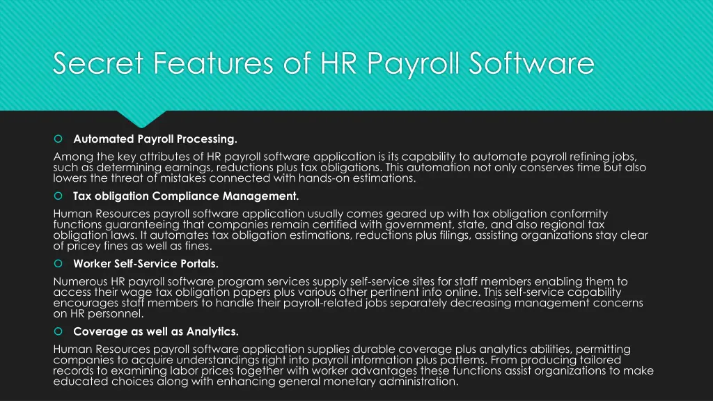 secret features of hr payroll software