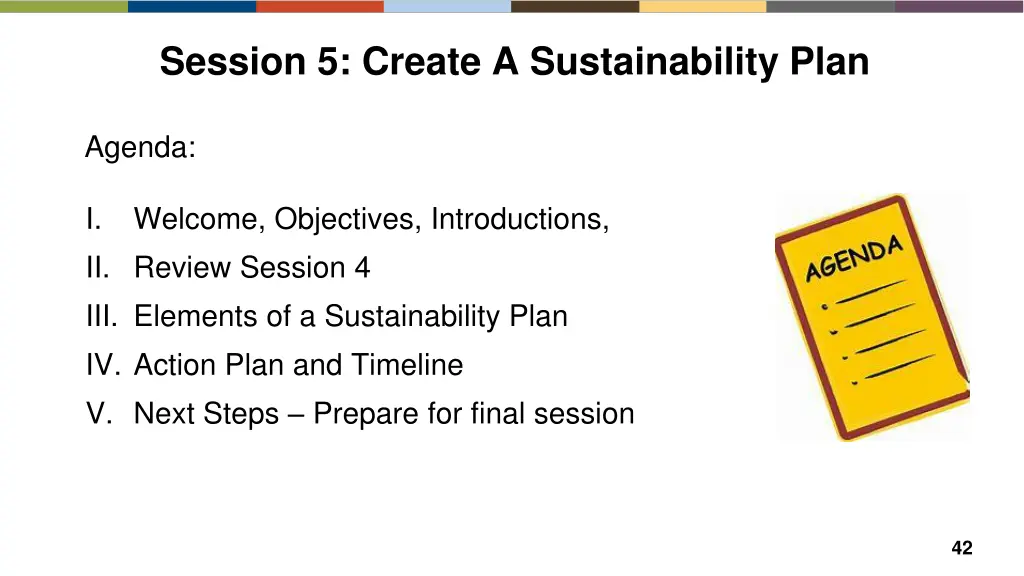 session 5 create a sustainability plan