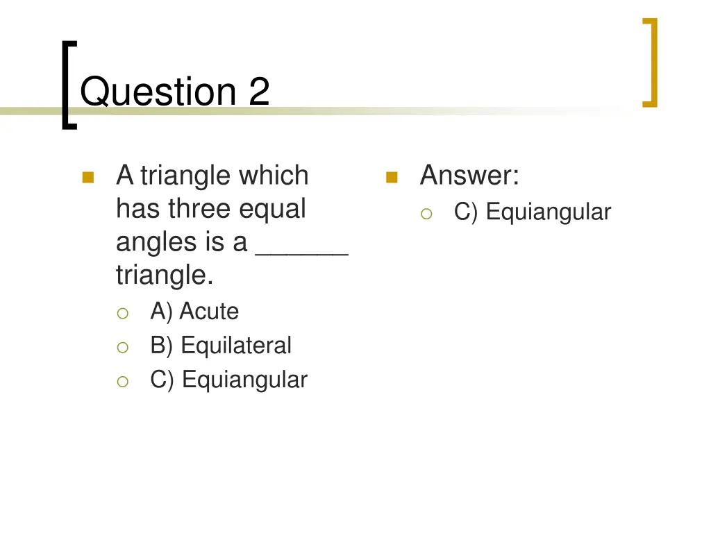 question 2