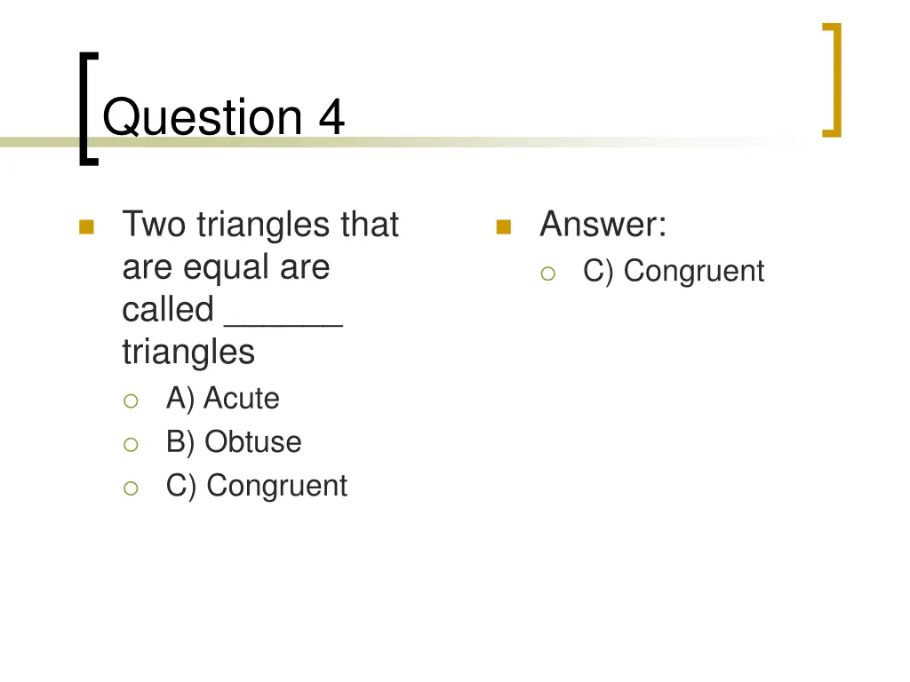 question 4