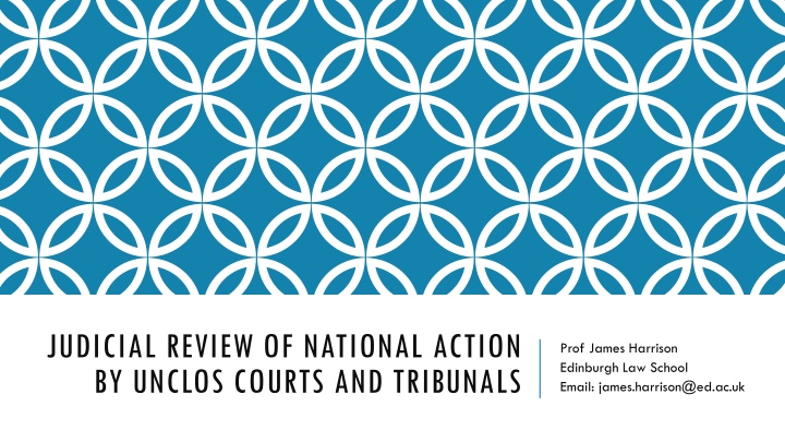 judicial review of national action by unclos