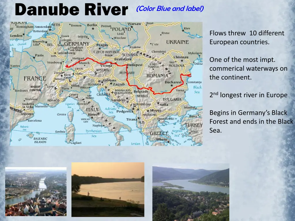 danube river