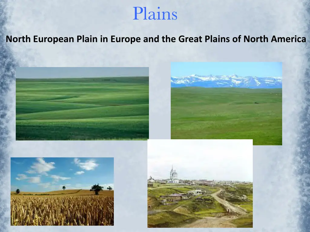 plains