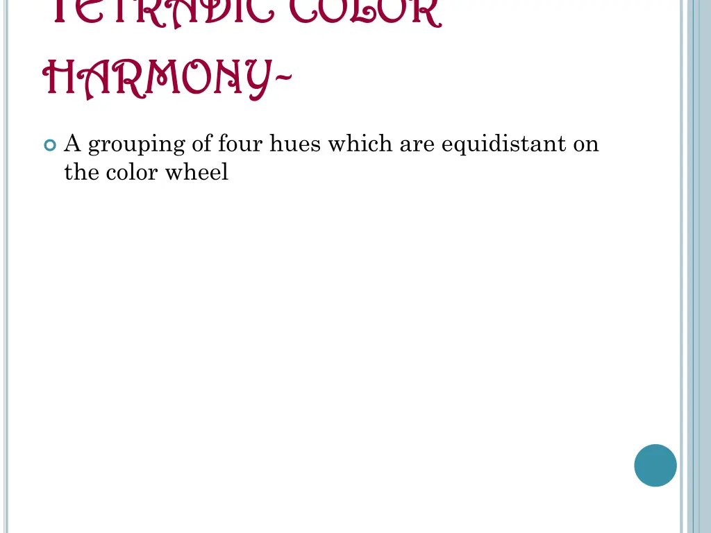 t t etradic etradic color harmony harmony