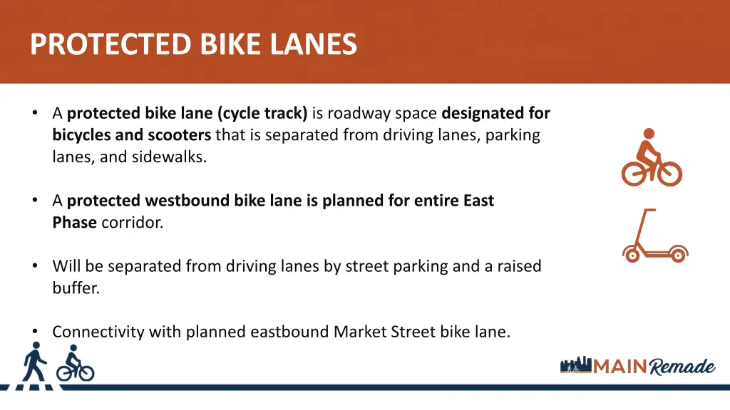 protected bike lanes