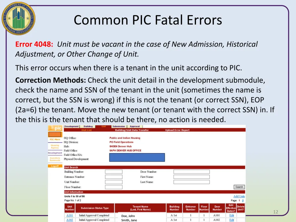 common pic fatal errors 4