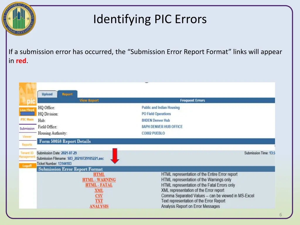 identifying pic errors 3