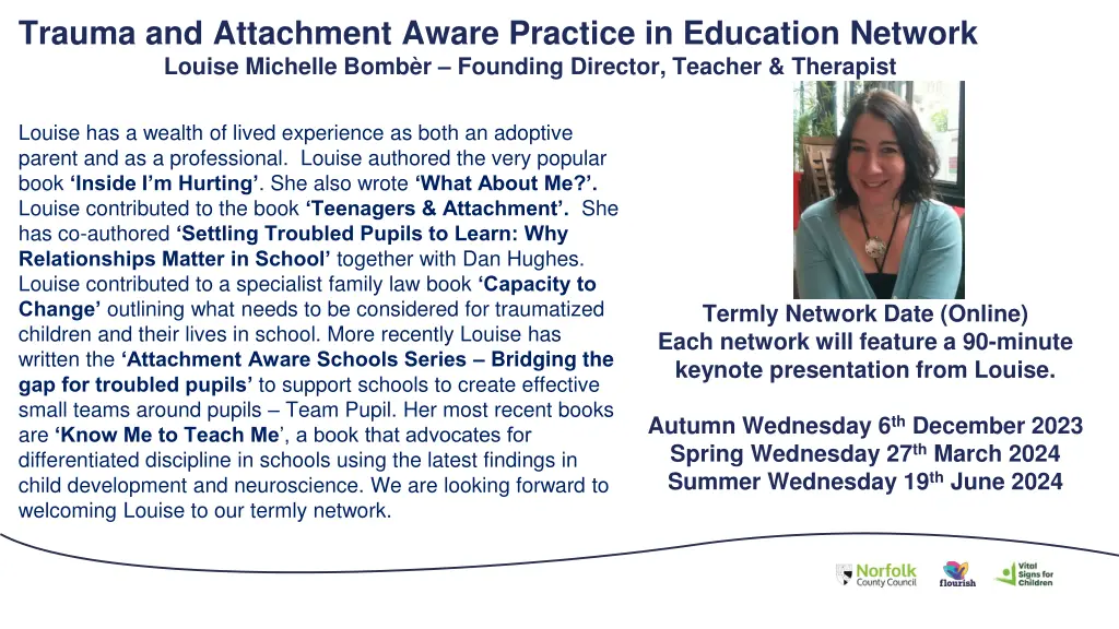 trauma and attachment aware practice in education 1