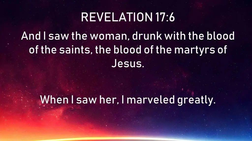 revelation 17 6