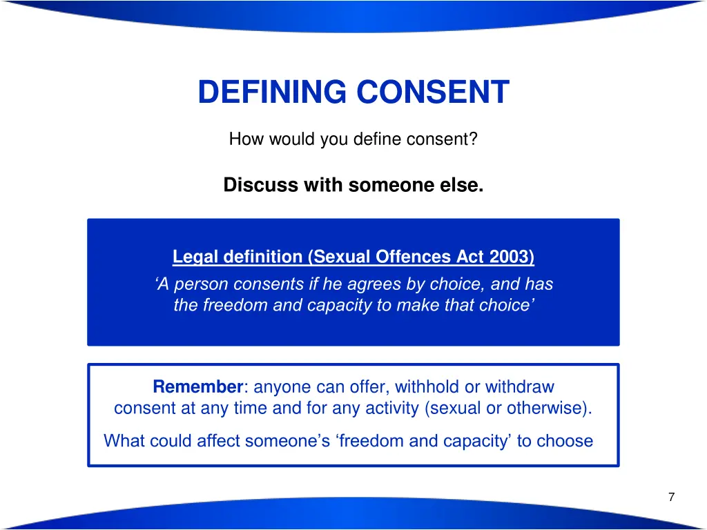 defining consent