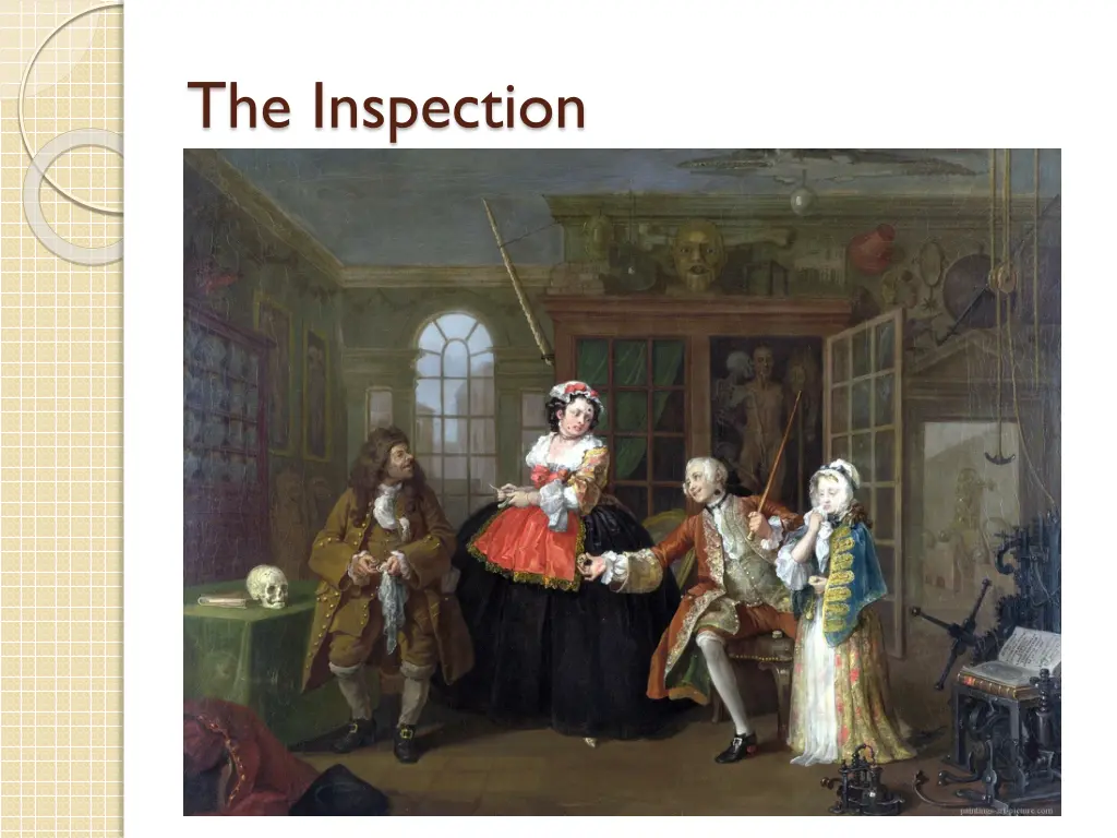 the inspection