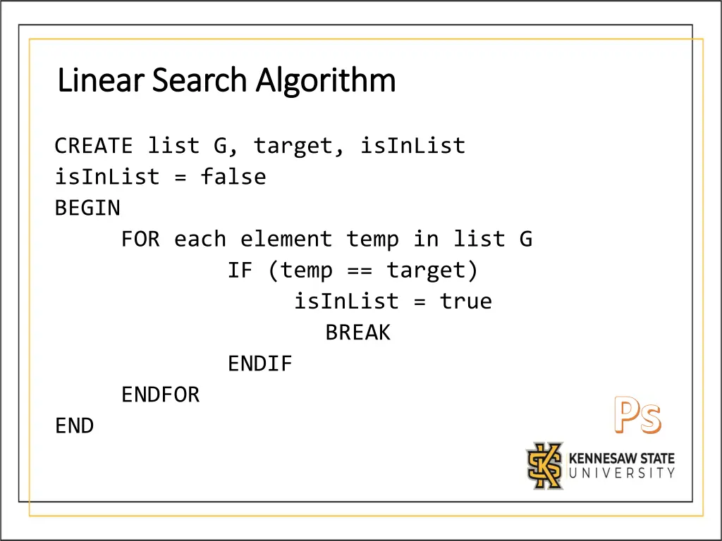 linear search algorithm linear search algorithm