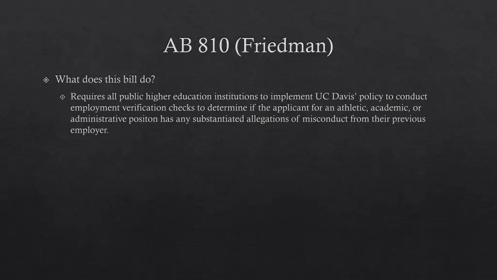 ab 810 friedman