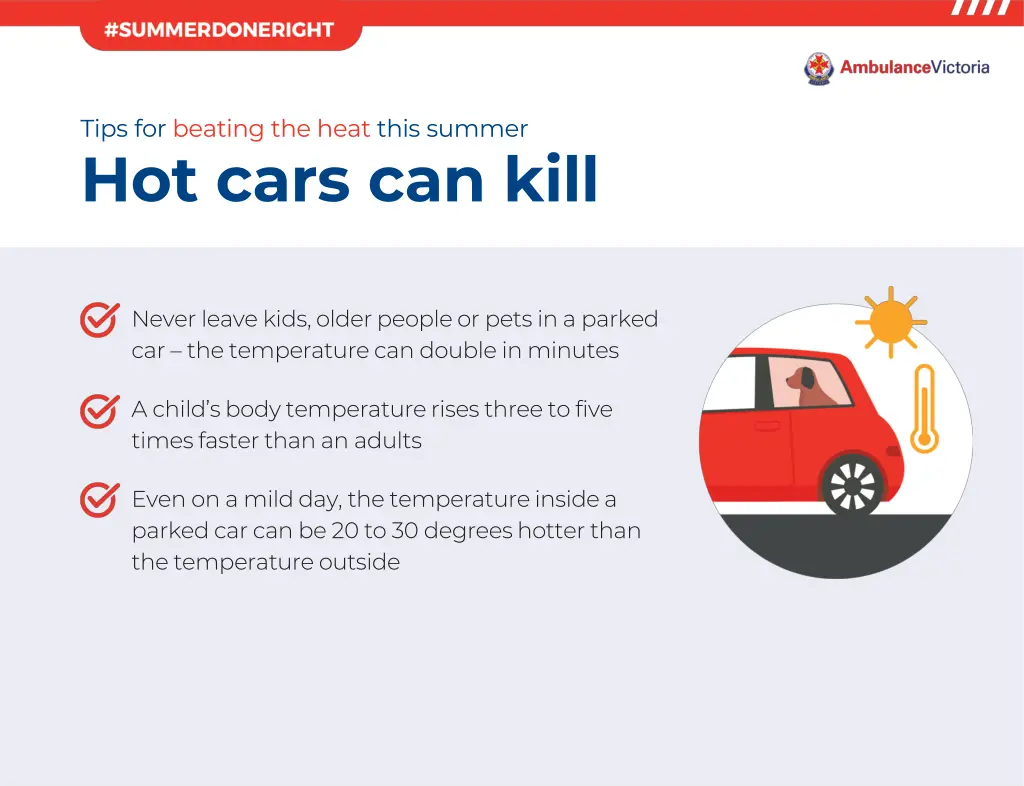 tips for beating the heat this summer hot cars