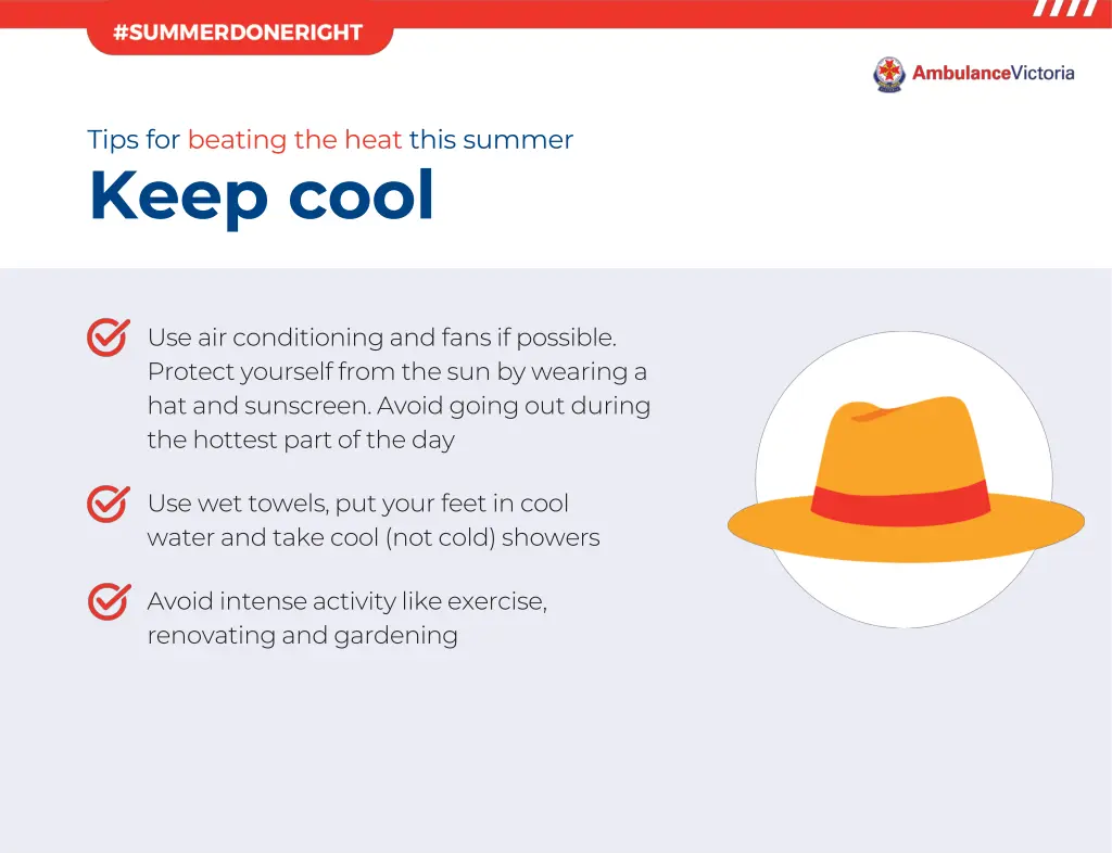 tips for beating the heat this summer keep cool