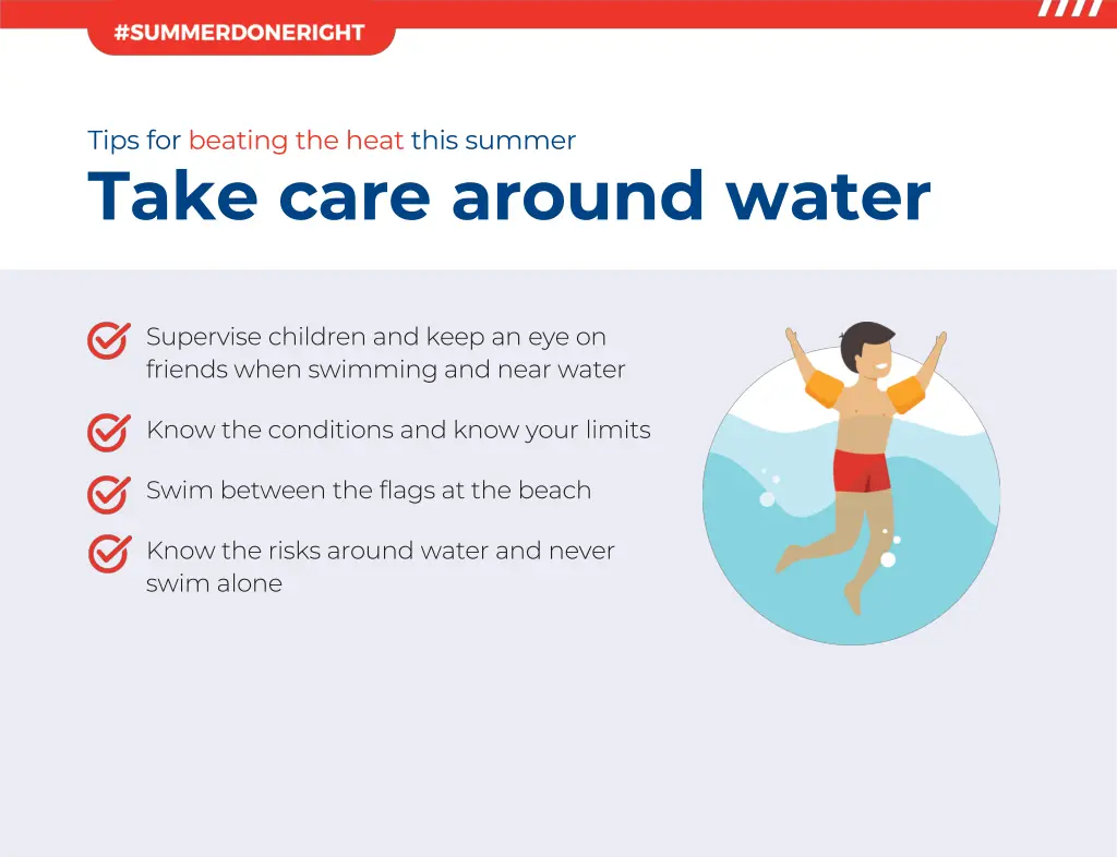 tips for beating the heat this summer take care