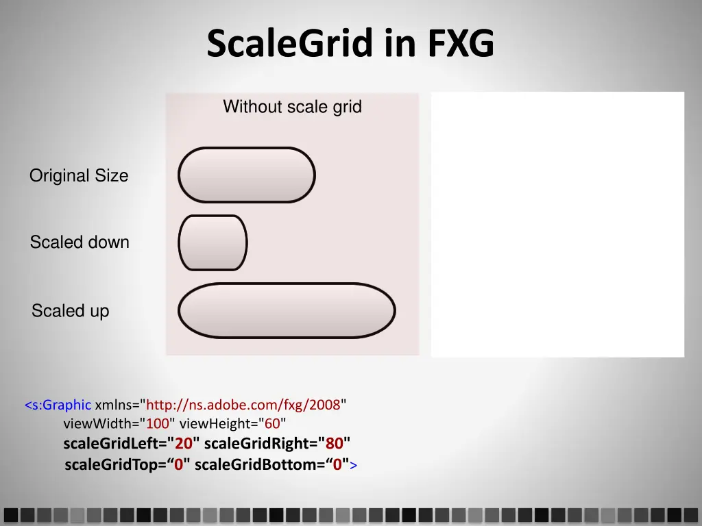 scalegrid in fxg