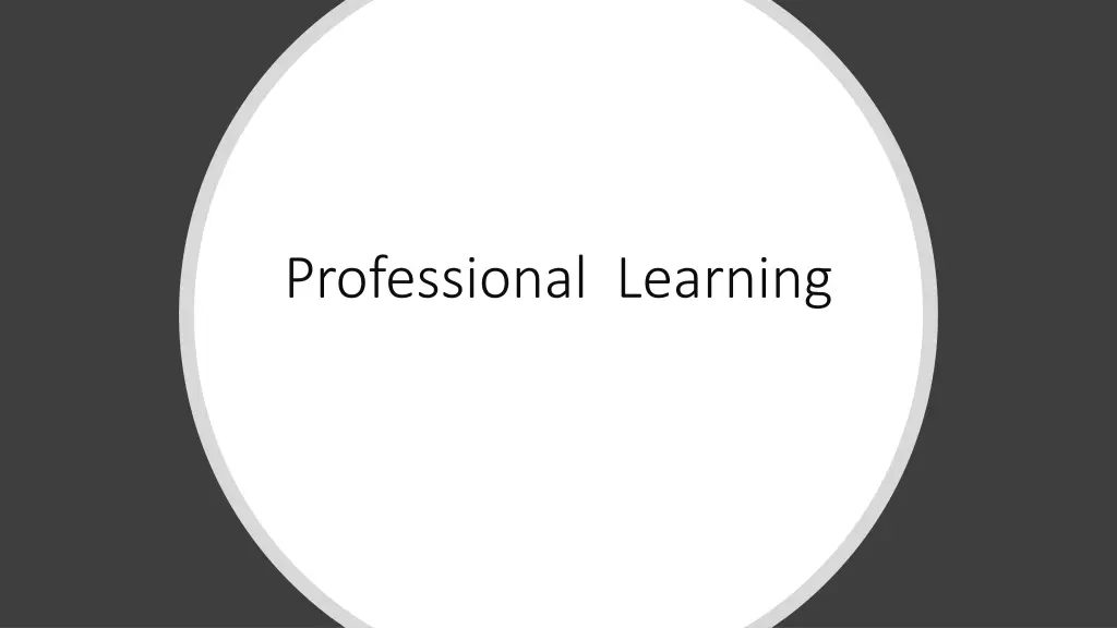 professional learning