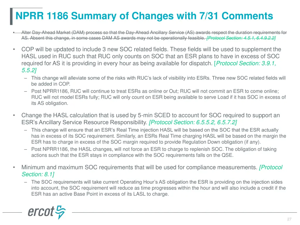 nprr 1186 summary of changes with 7 31 comments