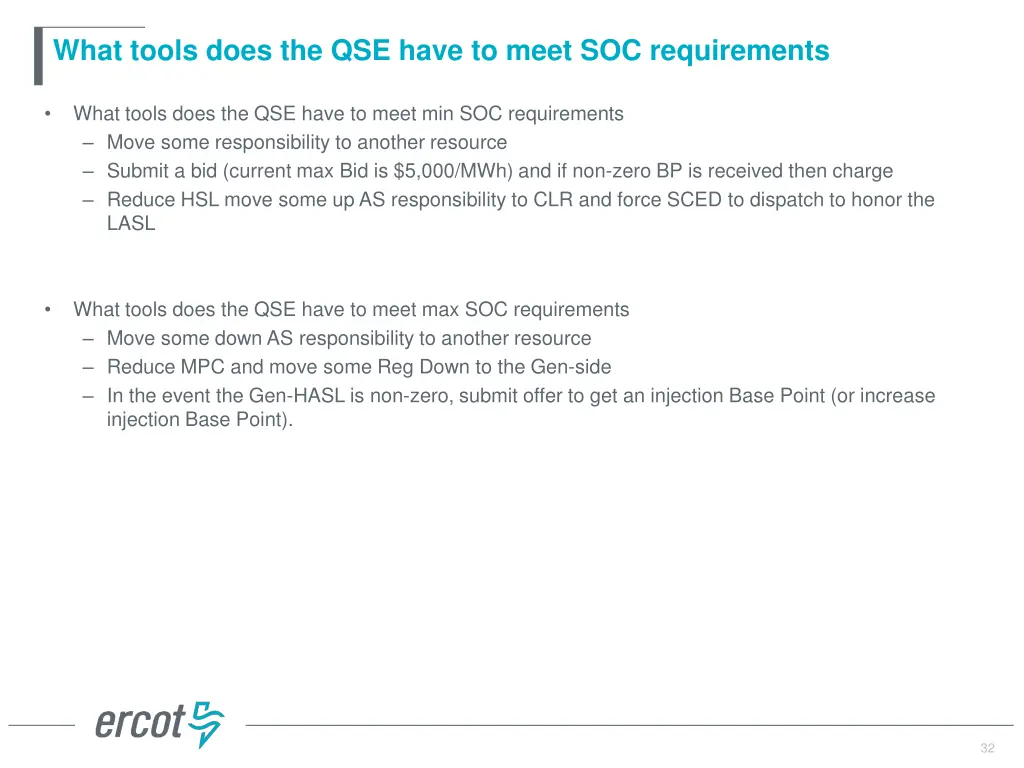 what tools does the qse have to meet
