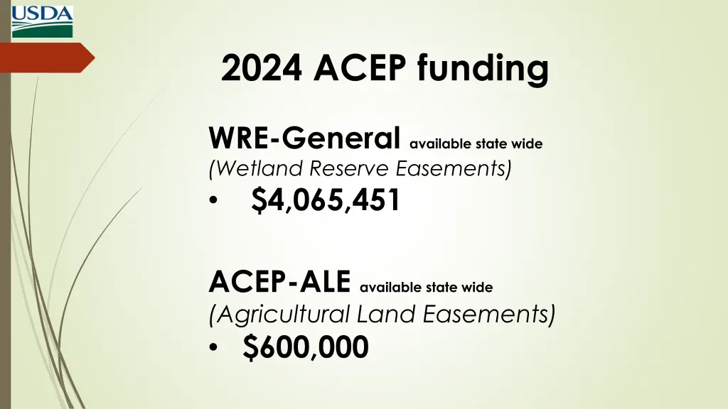 2024 acep funding