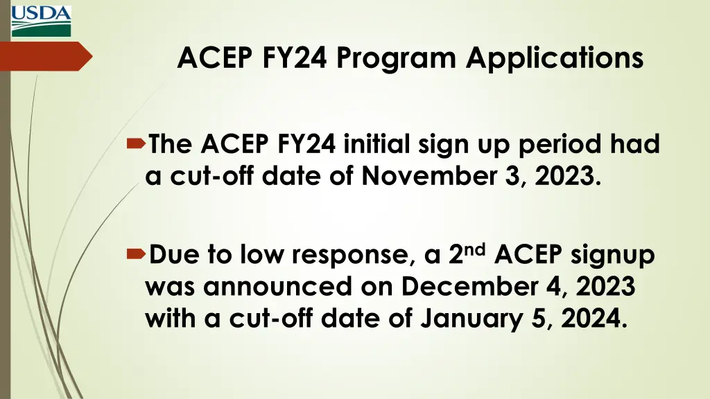 acep fy24 program applications