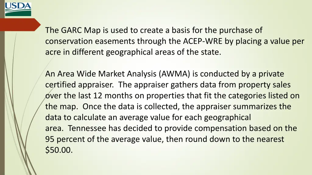 the garc map is used to create a basis