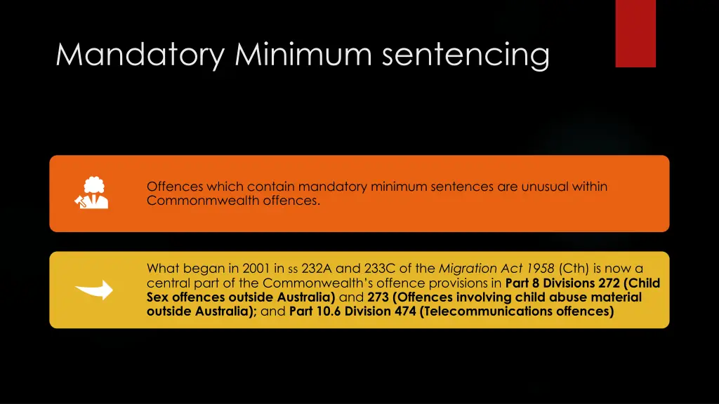 mandatory minimum sentencing