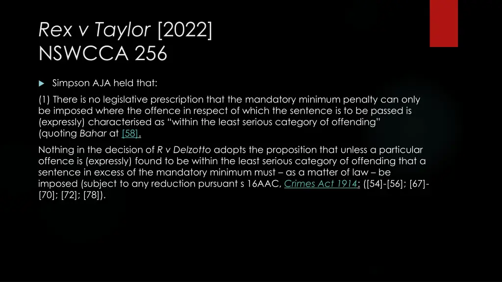 rex v taylor 2022 nswcca 256 1