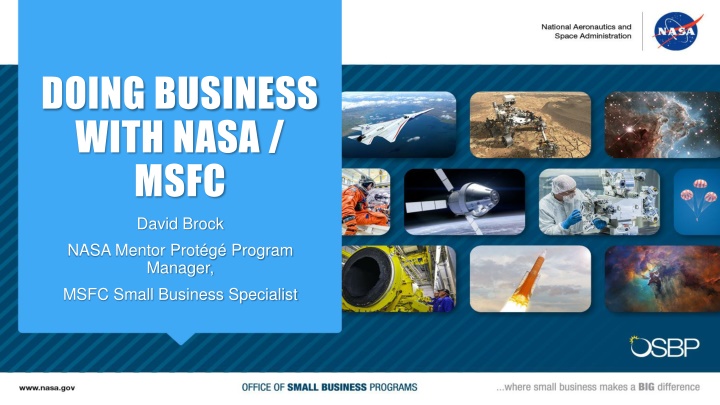 doing business with nasa msfc