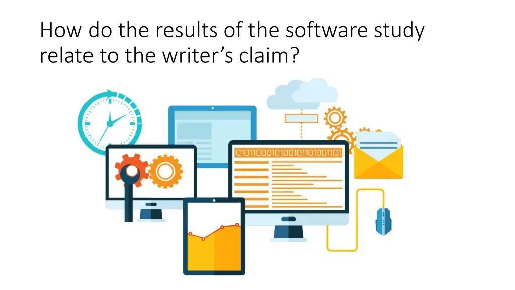 how do the results of the software study relate