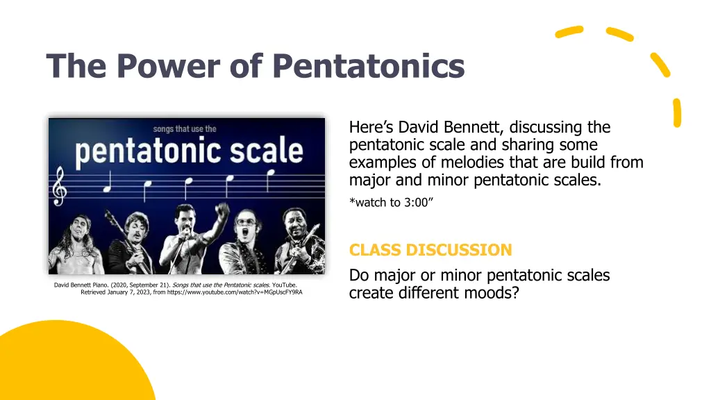 the power of pentatonics