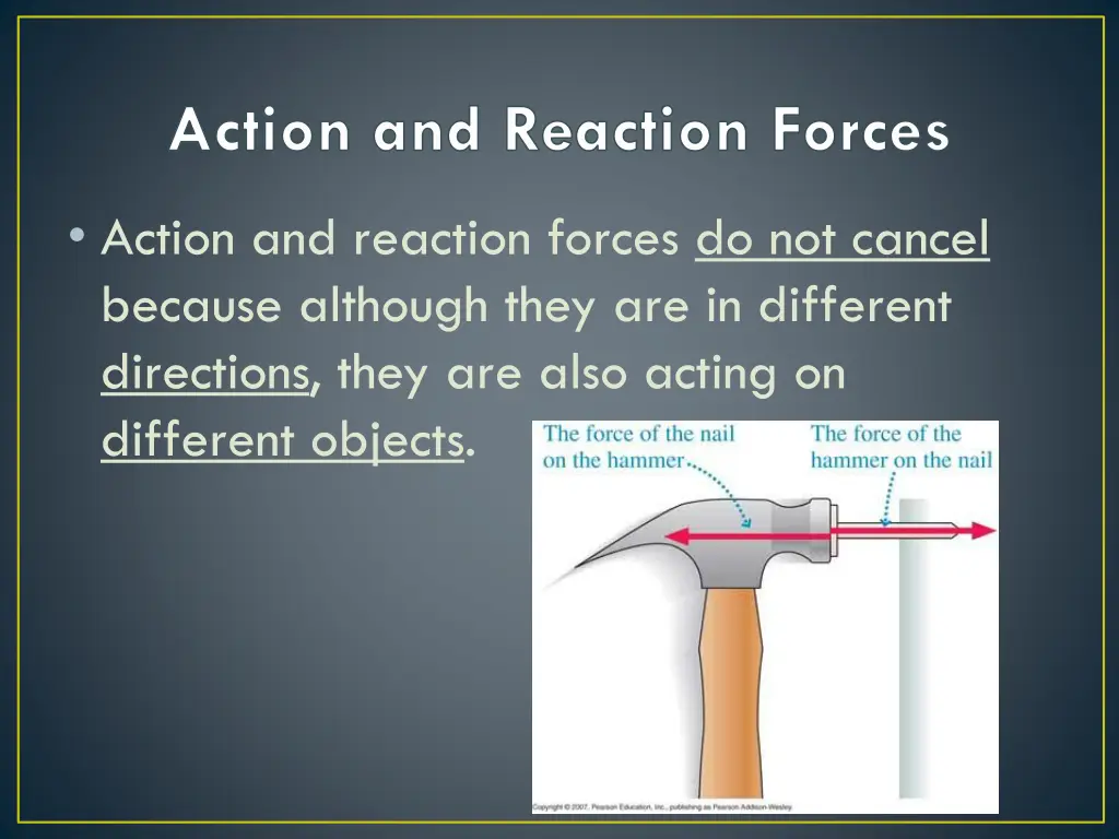 action and reaction forces 1