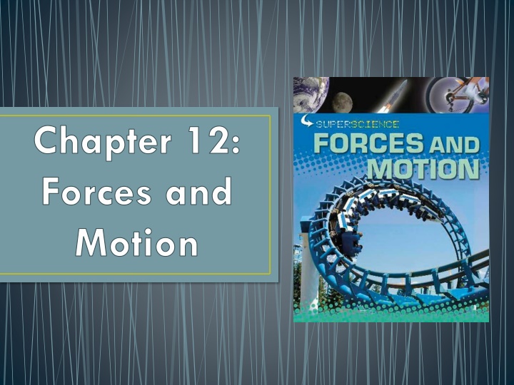 chapter 12 forces and motion