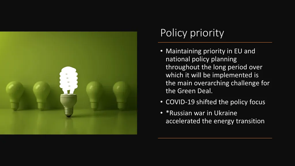 policy priority