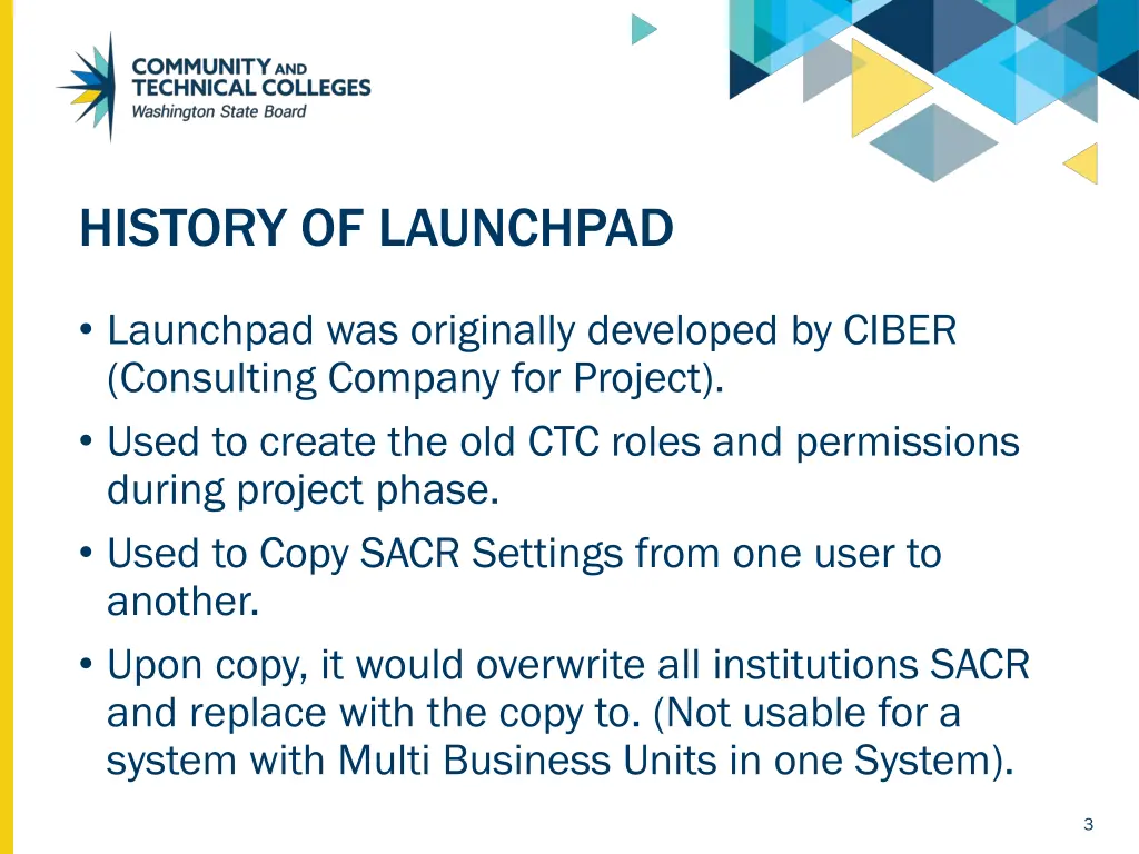 history of launchpad