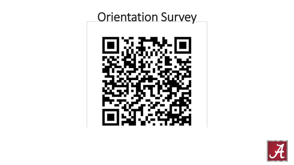 orientation survey orientation survey