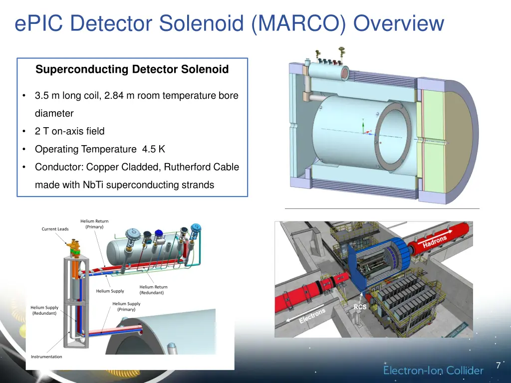 epic detector solenoid marco overview