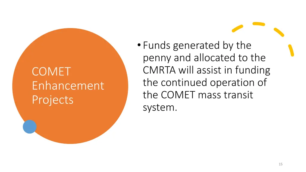 funds generated by the penny and allocated