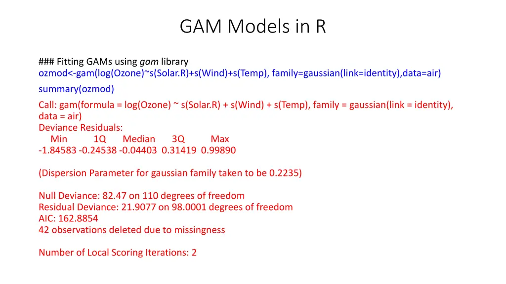 gam models in r 1