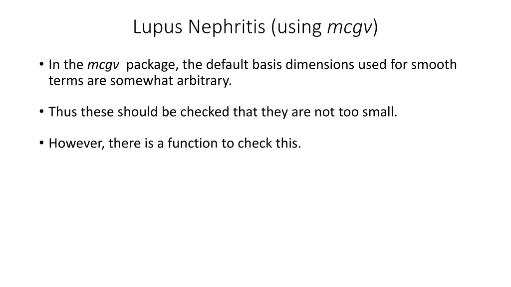 lupus nephritis using mcgv 5