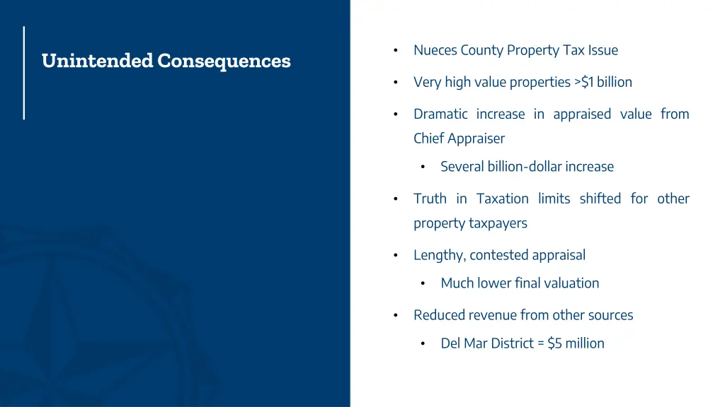 nueces county property tax issue