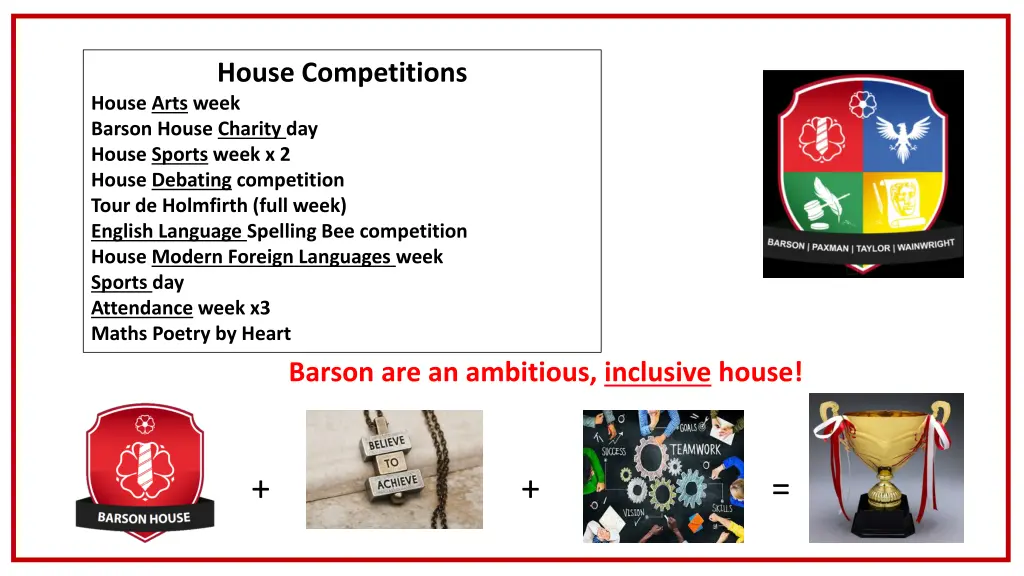 house competitions