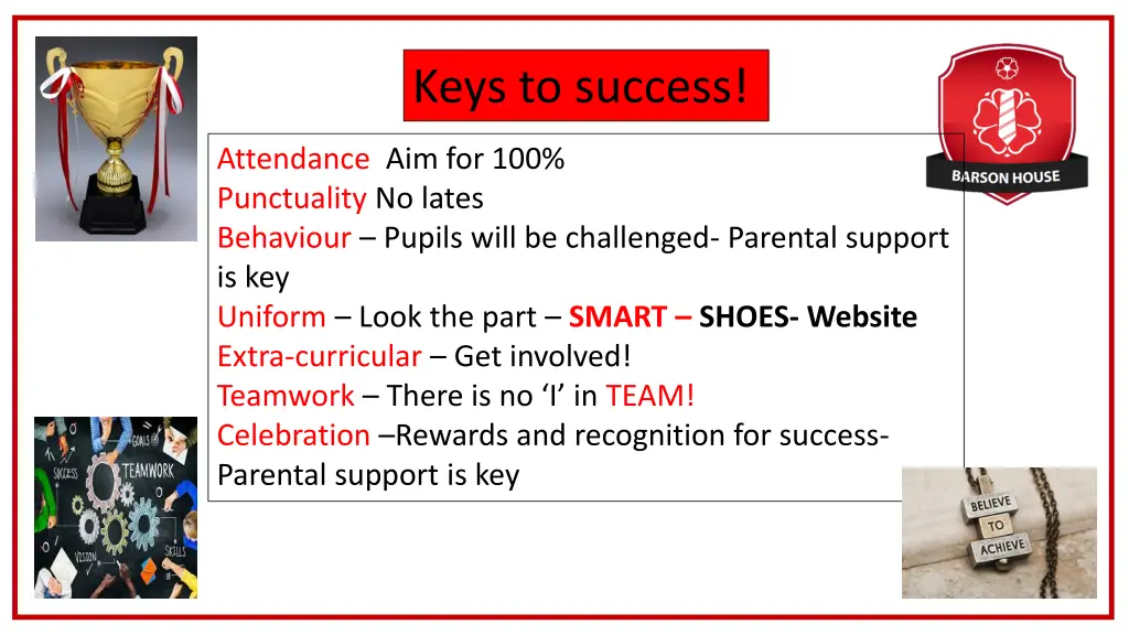 keys to success