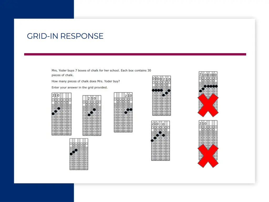 grid in response