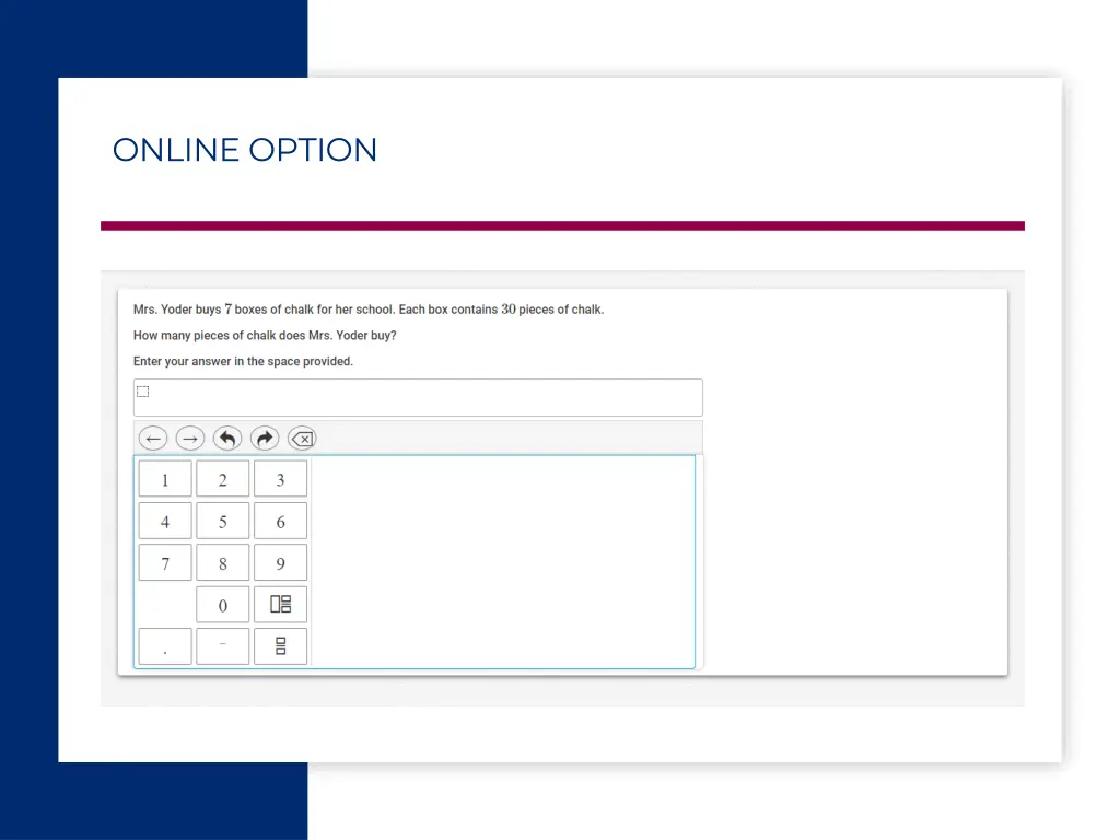 online option