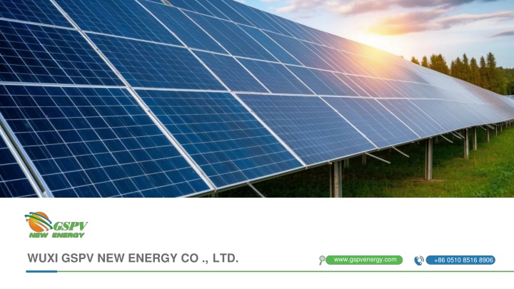 wuxi gspv new energy co ltd www gspvenergy com