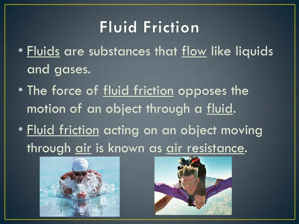 fluid friction