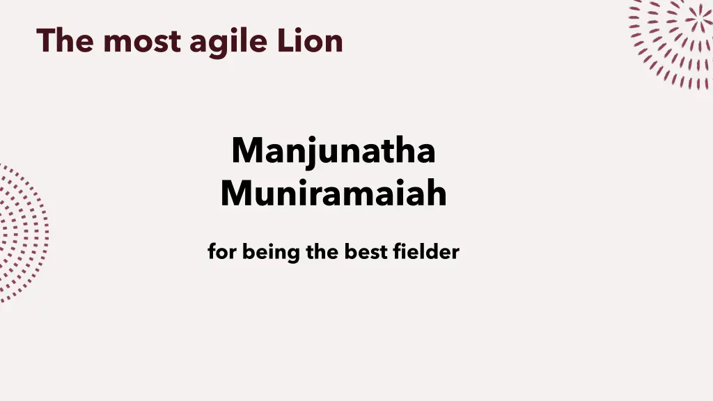 the most agile lion