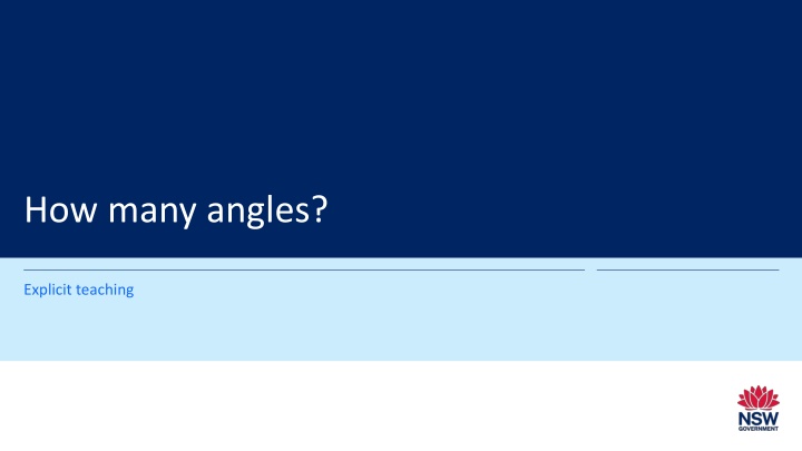 how many angles